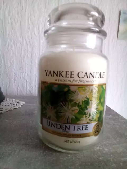 Yankee Candle Linden Tree neu Rarität 623 gr.