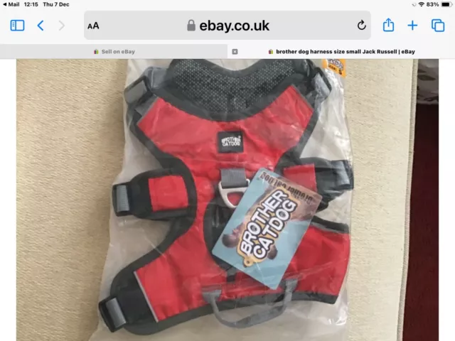 brother dog harness to fit Jack Russell