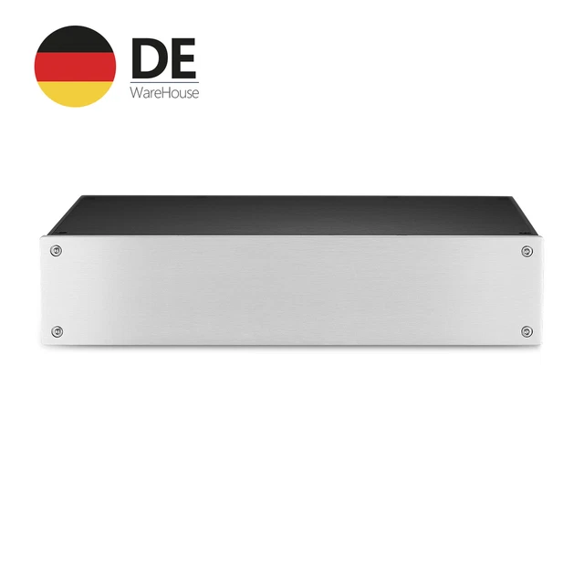 HIFI ALUMINUM AMPLIFIER Enclosure Preamp Chaissis DAC Enclosure Cabinet ...