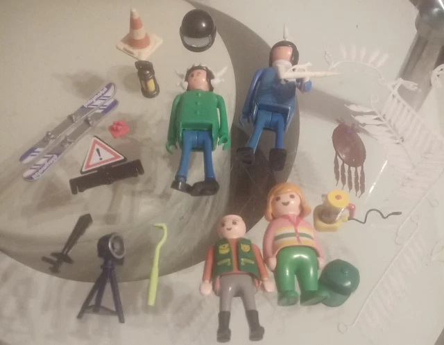 Playmobil playbig lot de personnages et d'accessoires