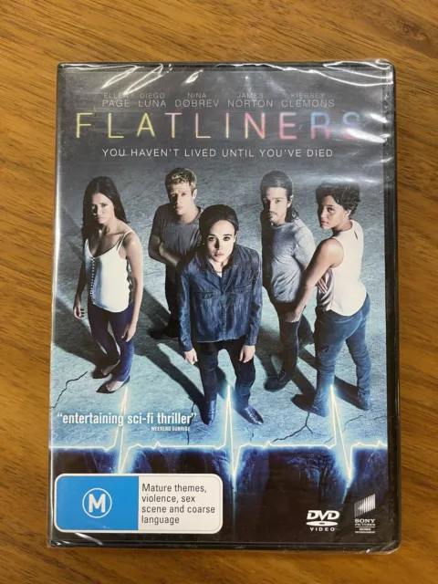 Flatliners - Ellen Page - Brand New & Sealed - Reg 4 DVD FREE OZ POST
