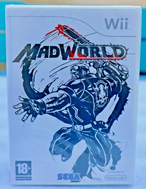 Jeu MAD WORLD sur Nintendo Wii neuf sous blister VF PAL New