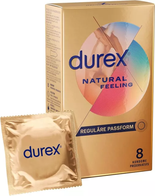 DUREX Natural Feeling 5x8 Kondome =40 Stück
