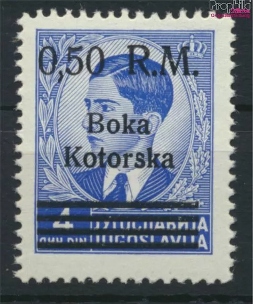 Briefmarken Kotor (Dt. Bes.2.WK.) 1944 Mi 10 postfrisch(9476054