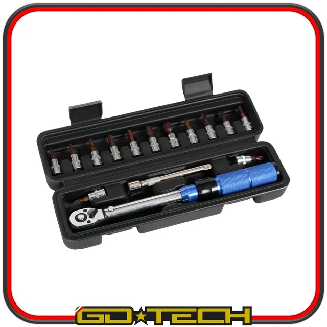 Set Chiavi Dinamometriche VEVOR 3 Pezzi - 10-170 Lbf-ft, 5-45 Lbf-ft, 20-240 Lbf-in, Precisione ±3%, 72 Denti