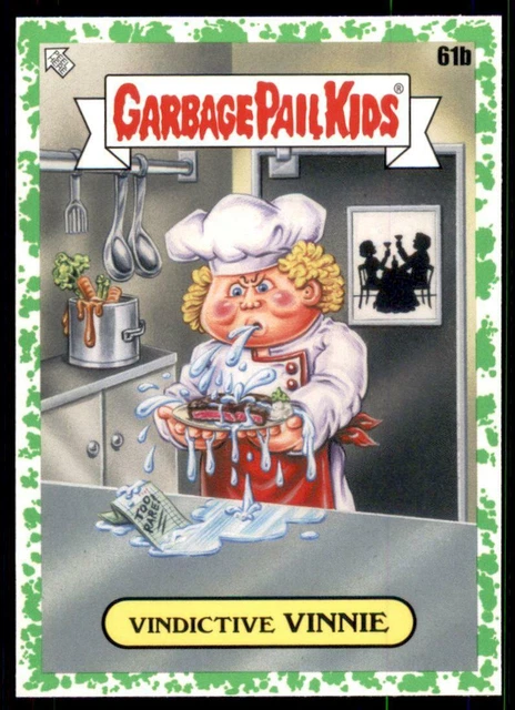 2021 Garbage Pail Kids Food Fight Base Booger Green #61b VINDICTIVE VINNIE