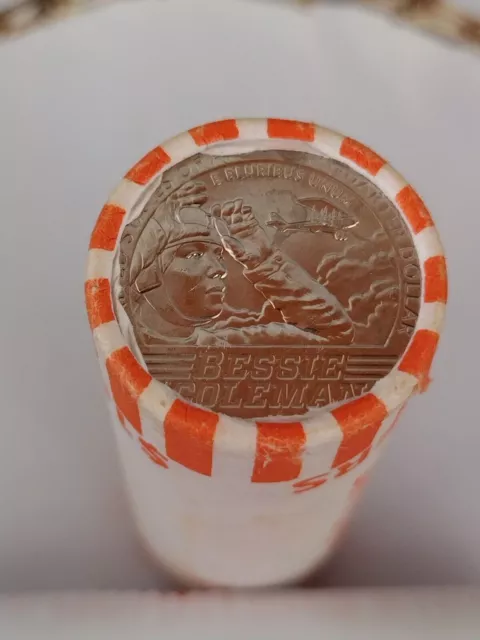 2023 P Bessie Coleman American Women Quarters! 10 rolls 400 coins In Hand