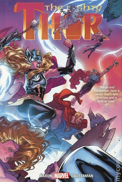 Thor HC By Jason Aaron and Russell Dauterman #3-1ST VF 2019 Stock Image