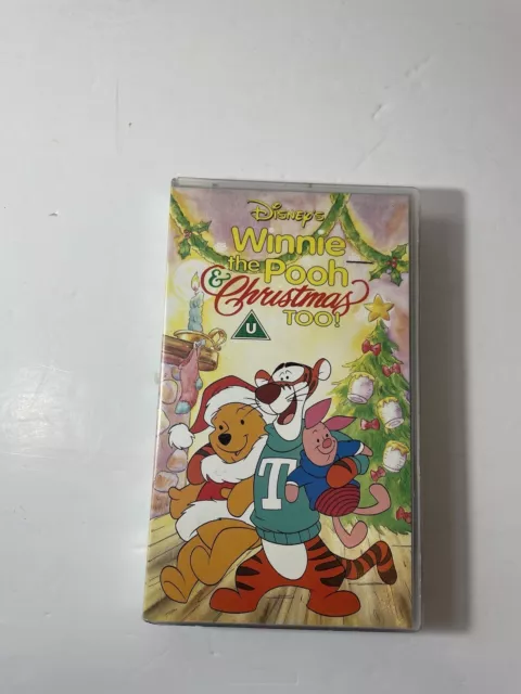 Opening To Winnie The Pooh And Christmas Too 1994 Vhs WINNIE THE POOH And Christmas Too! (Disney) [VHS] [VHS Tape] £19.70