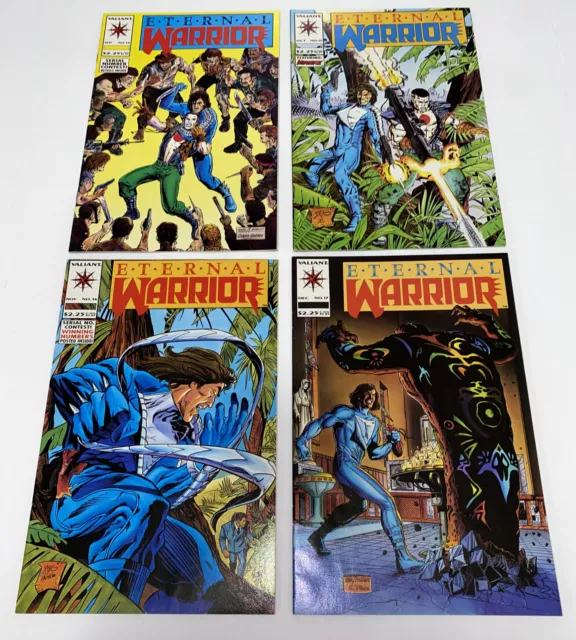 9.2(Eternal Warrior) Lot Of 4 / #14, 15, 16, 17 / Valiant Comic Book 1993