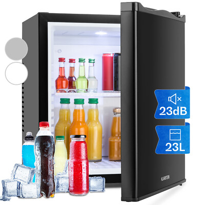 Klarstein Mini frigo bar 42l mini frigorifero piccolo da ufficio mini frigo da camera nero 