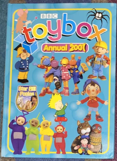 Toybox- Toybox Annual 2001 by BBC Hardback Book *writing In Book- See Photos*