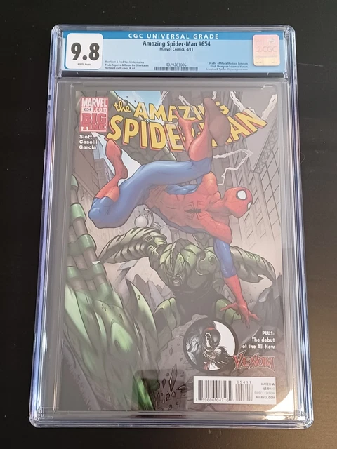 Amazing Spider-Man #654 Flash Thompson becomes Venom CGC 9.8