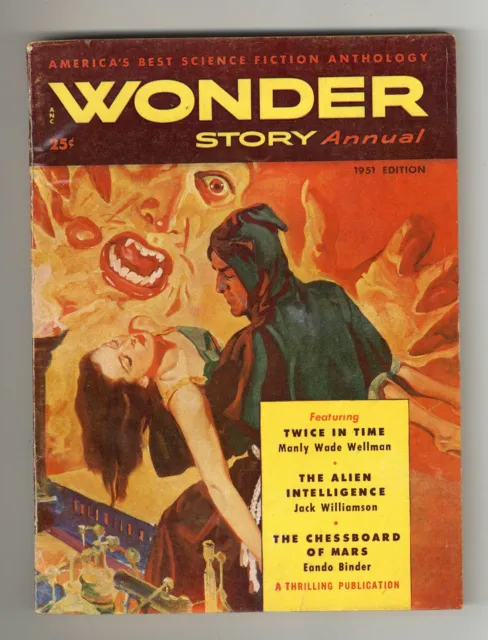 Wonder Story Annual Pulp Vol. 1 #2 GD/VG 3.0 1951 Low Grade
