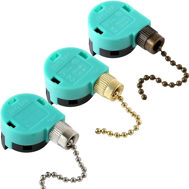3PZ ZE-268S6 Interruttore del Ventilatore un Soffitto 3 Velocità 4 Fili per3747