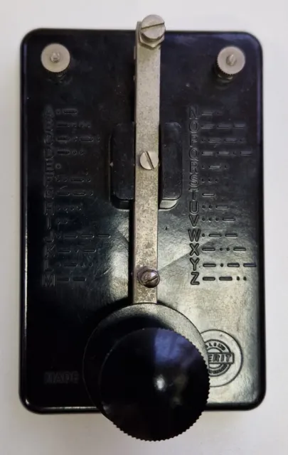 Vintage Merit Bakelite Morse Code Key Made In England