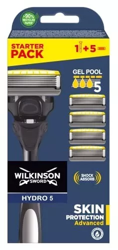Wilkinson Hydro5 Skin Protection Sensitive Men's Razor Blades - 5 Pack
