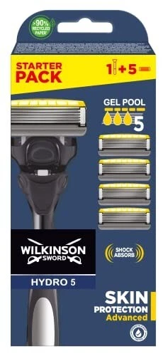 Wilkinson Hydro5 Skin Protection Sensitive Men's Razor Blades - 5 Pack