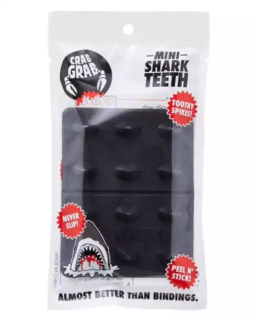 Crab Grab Mini Shark Teeth Snowboard Stomp Pad