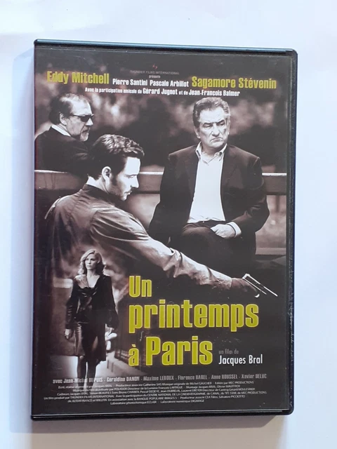 dvd un printemps à paris / eddy mitchell pierre santini