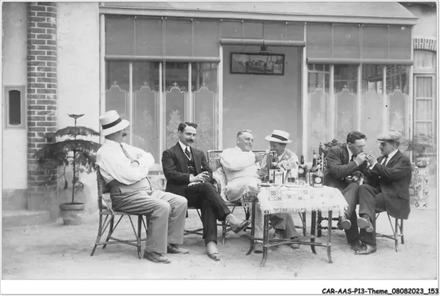 Car-Aasp13-0930 - Commerce - Carte Photo - Photo D'hommes - A Identifier.cafe