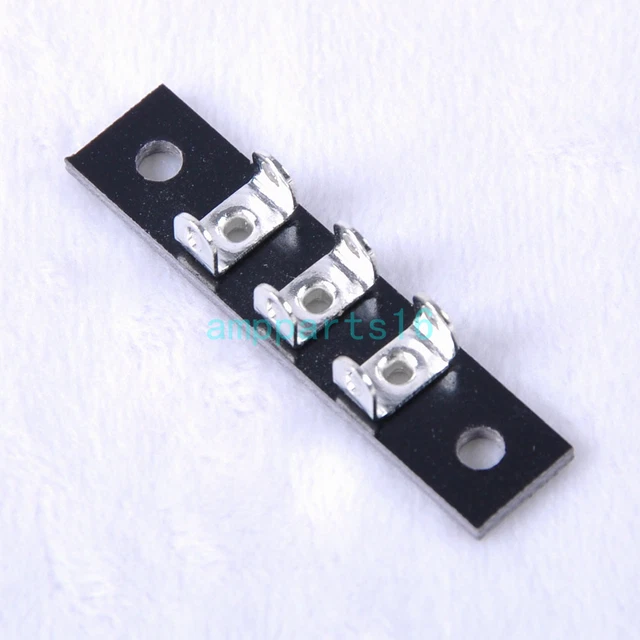 3pcs Turret Terminal Tag Strip 3pin Lug Board Point to Point Audio Amps DIY