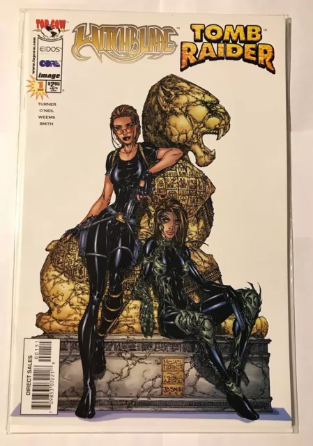 Witchblade Tomb Raider #1 Top Cow and Image Comics 1995