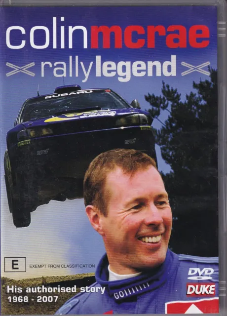 Colin McRae Rally Legend DVD WRC