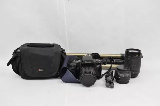 Small Job Lot Photography & Video Items Camera Lenses Camera Bag Tripod Untested