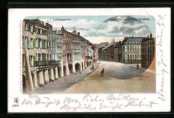 CPA Metz, Ludwigsplatz 1900