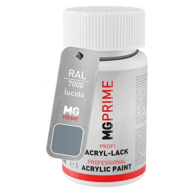 RAL 7000 Fehgrau lucido Stilo di ritocco da 50 ml ad asciugatura rapida