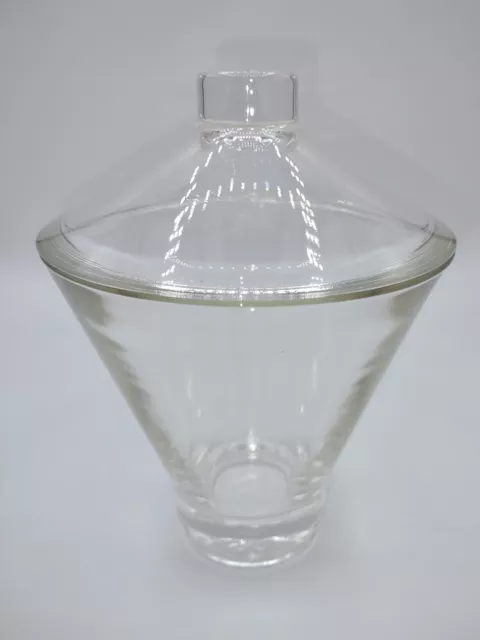 Barware Glass Jar Martini Shaker Shape MCM Lid Lemons Limes Olives Ice Candy