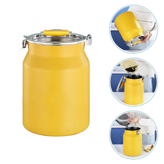 Secchio Per Latte In Acciaio Inox 12 Litri, Contenitore Per Mungitrice Hantop E Accessori - 3