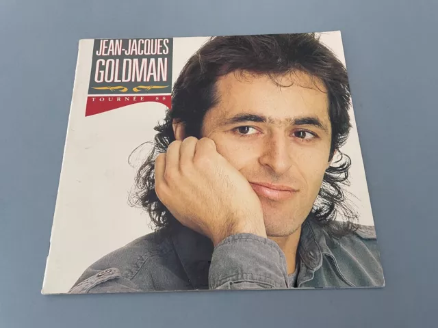 Programme De Concert Jean Jacques Goldman : Tournee 1988