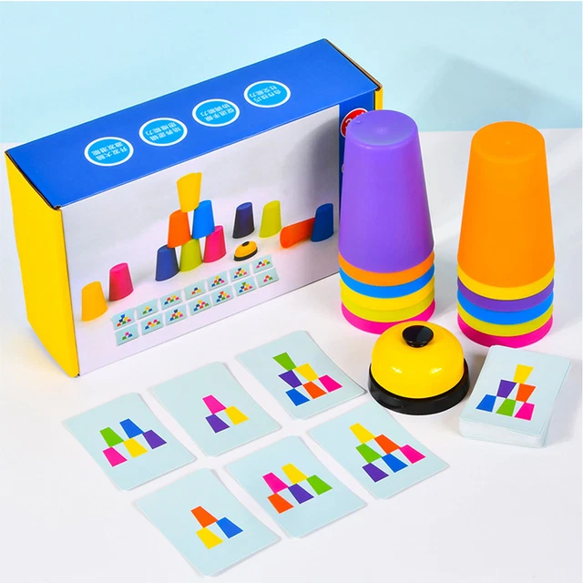 Gobelets Empilables Abode Homewares - Lot De 6, 420ml, Bleu Cobalt, Intérieur/extérieur