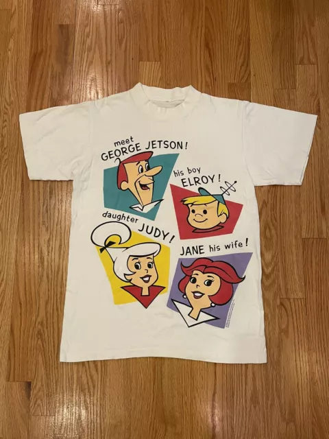 Vintage The Jetsons Hanna Barbera Product T Shirt Sz Small 1990 RARE