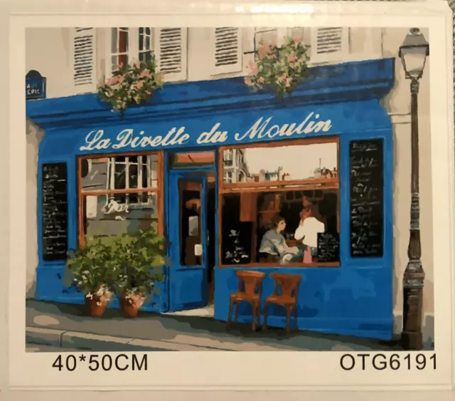 Paint By Numbers For Adults On Canvas With Frame 20” x 16“ (50 x 40 cm)