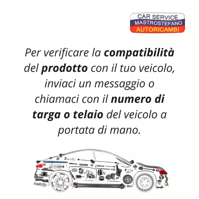 Kit Coppia  Ammortizzatori Posteriori Sinistro + Destro Per Fiat Nuova Tipo 15- 3