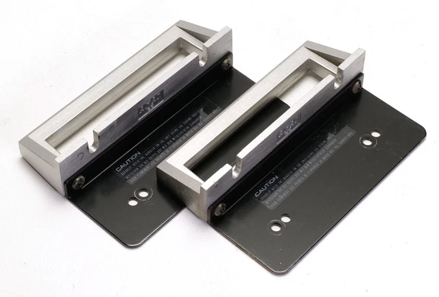 PAIRE DE POIGNÉES CHAINE HIFI AKAI SERIES 2350 / VINTAGE HANDLE HIFI SETUP RACK