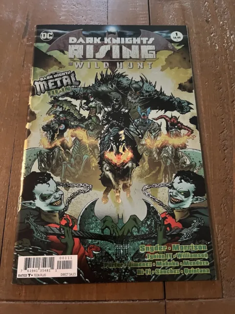 Dark Nights Rising: The Wild Hunt #1 - (2018) - Main Cover - DC Comics - VF/NM