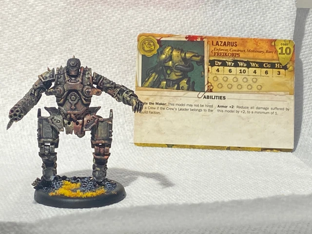 Lazarus - Malifaux - PAINTED - Outcasts (2nd Edition)