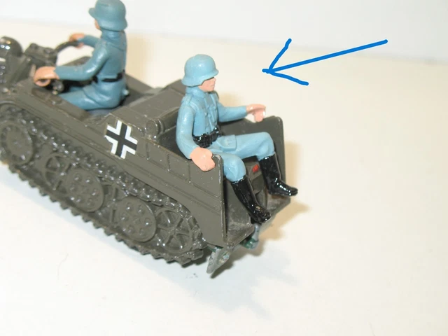 Britains Deetail Wehrmacht Kübelwagen, Soldaten Afrika Korps