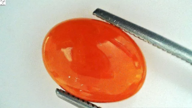 1x Opale - Orange Ovale Cabochon 2,34ct.13, 0x9, 5x4, 0mm (1042P)