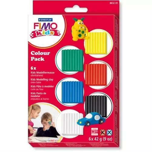STAEDTLER FIMO® Kids Modelliermasse Kreativset Colour Pack