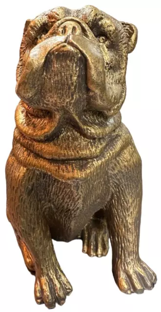 The Bombay Company Cast Iron Dog Bulldog Mastiff Metal Figure 5" Tall