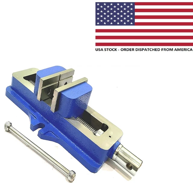 Self centering Vice Fixed Based-rigid & Tough ( Jaw Width 100 mm )-Ship From USA