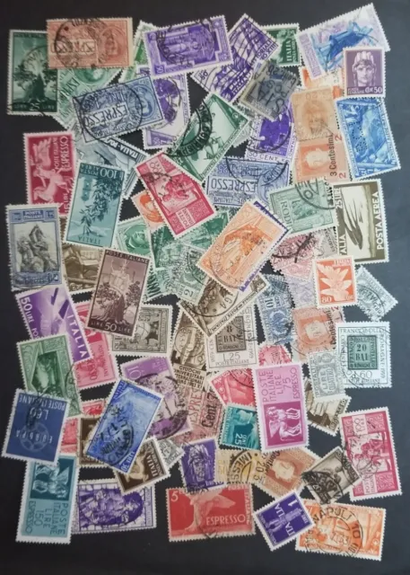 ITALY Vintage Stamp Lot Used Unused Mint MH zz357