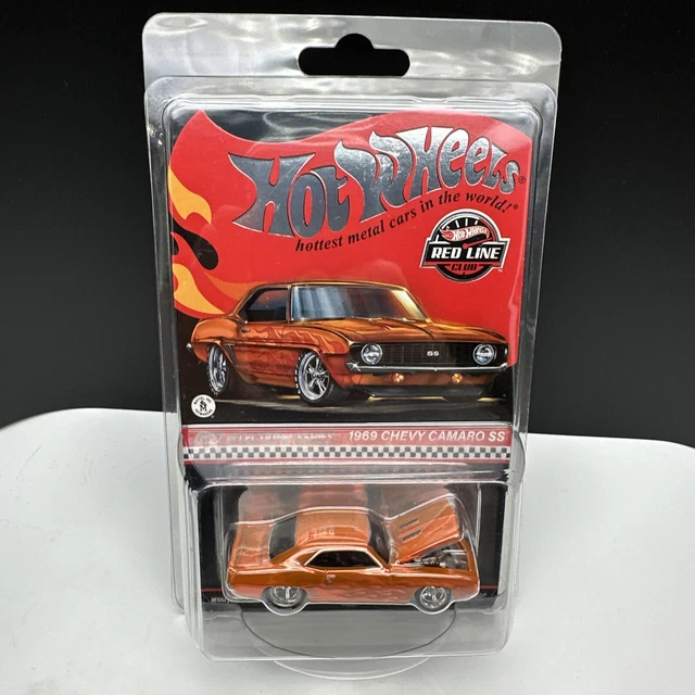 2023 HOT WHEELS RLC Exclusive 1969 Chevy Camaro SS Selections Orange