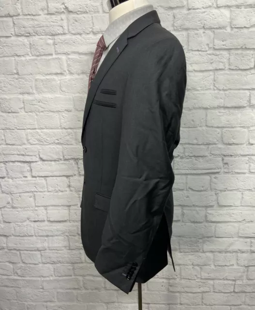 ENGLISH LAUNDRY Men's Gray 100% Wool Sport Coat Blazer Size 40L 3