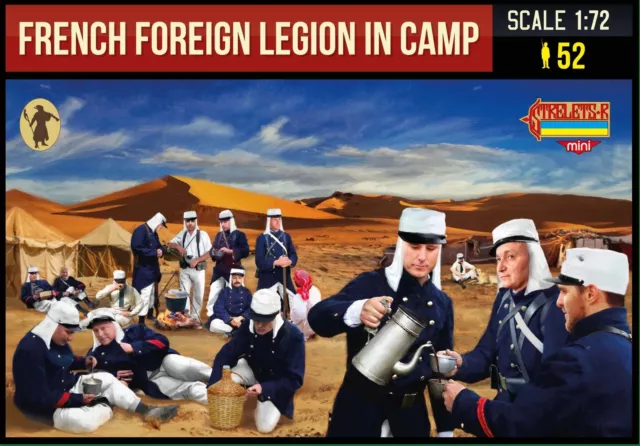 Strelets M146 1:72 French Foreign Legion in Camp